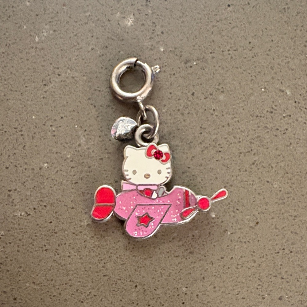 Hello Kitty airplane charm